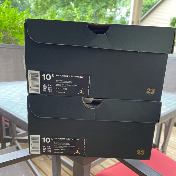 Jordan low 12s Grays and Playoffs! - Picture 3 of 8